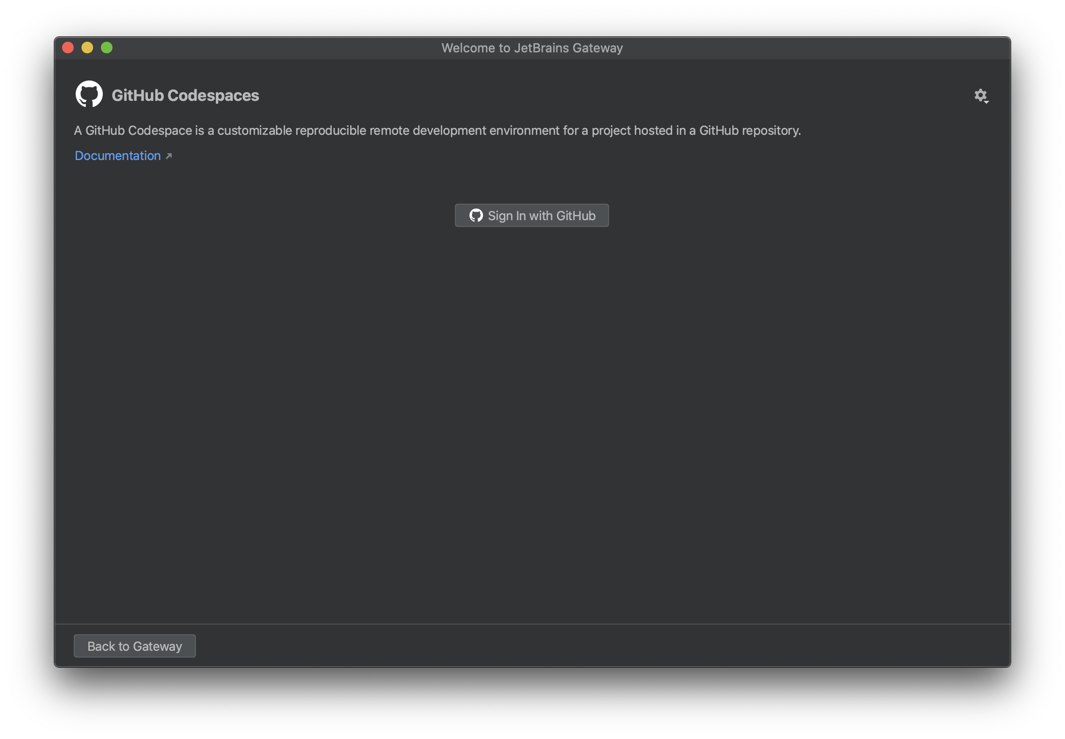 GitHub Codespaces Login